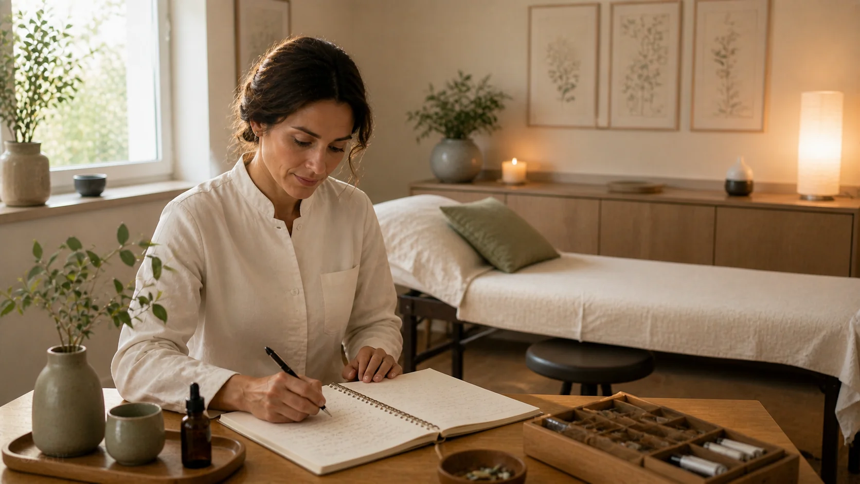 Acupuncteur : première consultation et organisation du cabinet — poser le cadre avant les aiguilles