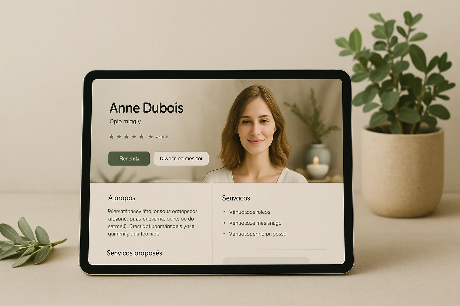 Profil professionnel complet